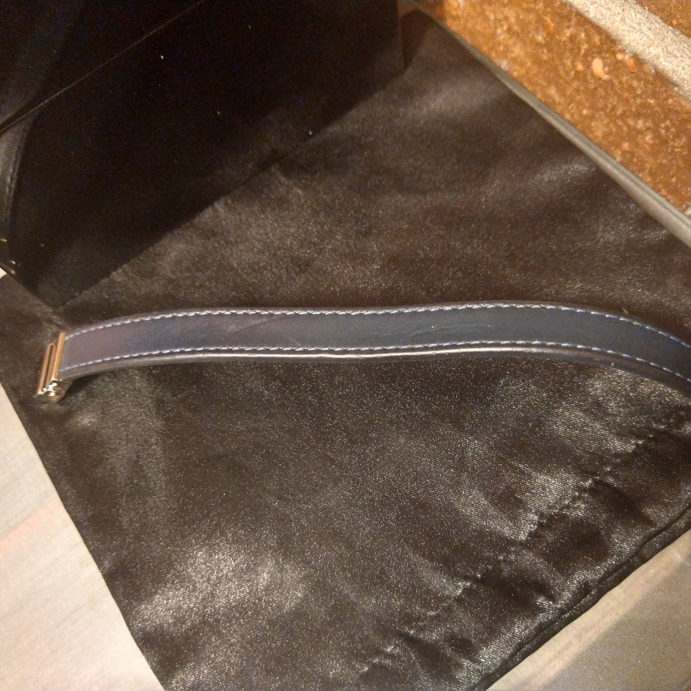 Genuine Louis vuitton blue leather unisex bracelet - Picture 2 of 12